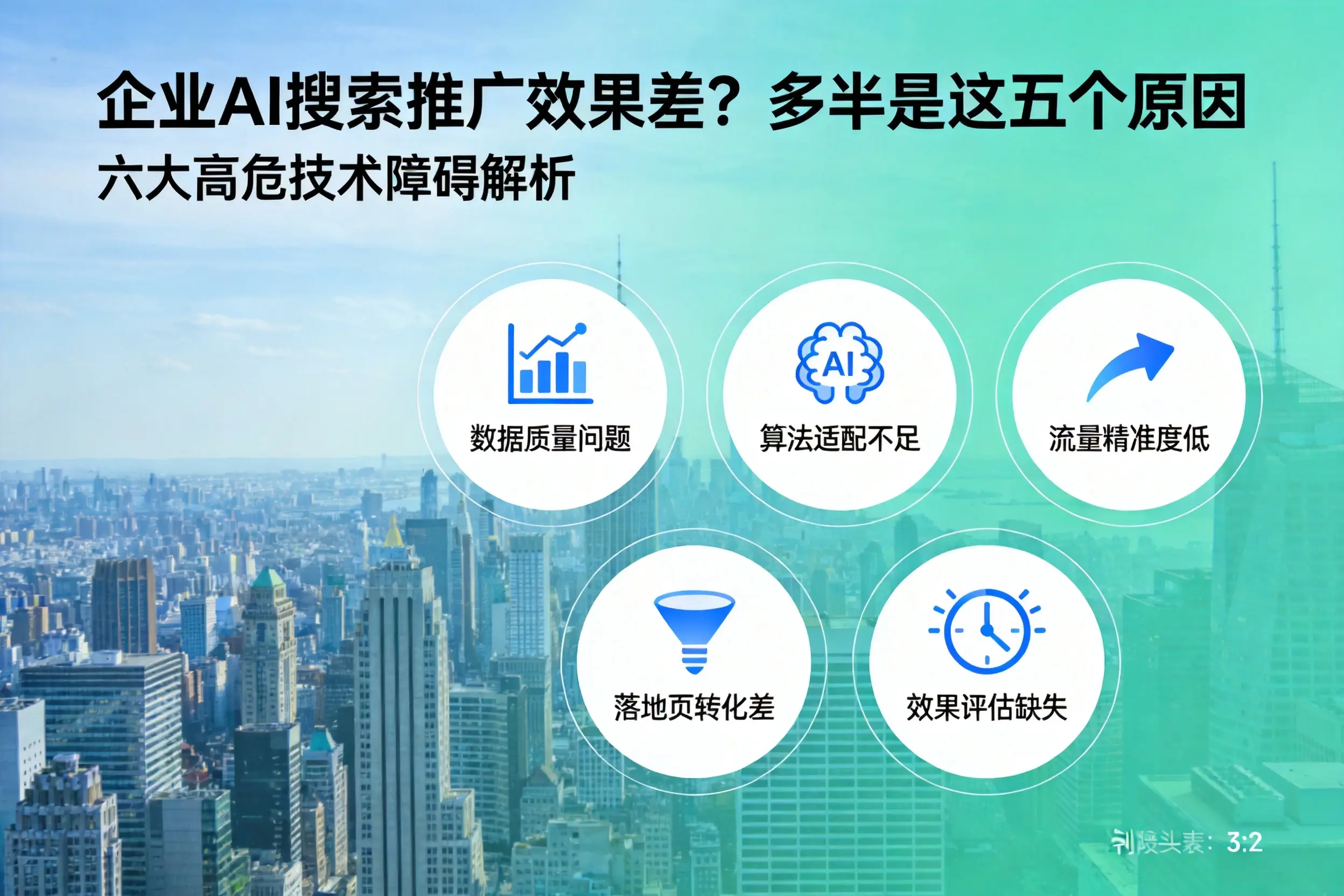 新兴企业AI搜索推广效果差？多半是这五个原因
